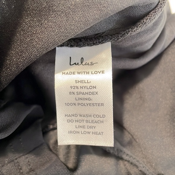 Lulus Flaunt it That Way Black Ruched Bodycon Mini Dress - Picture 8 of 9